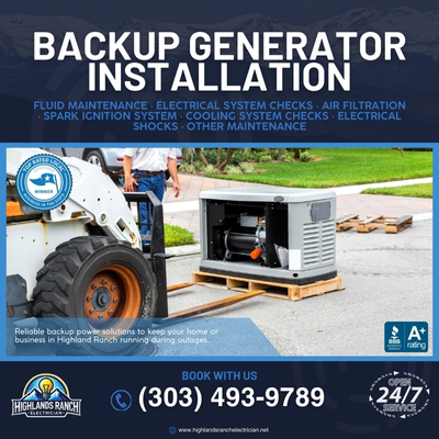 Backup Generator Installation